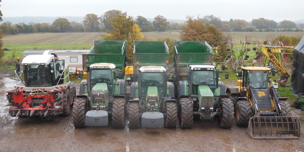 Maize Harvesting Team Line Up